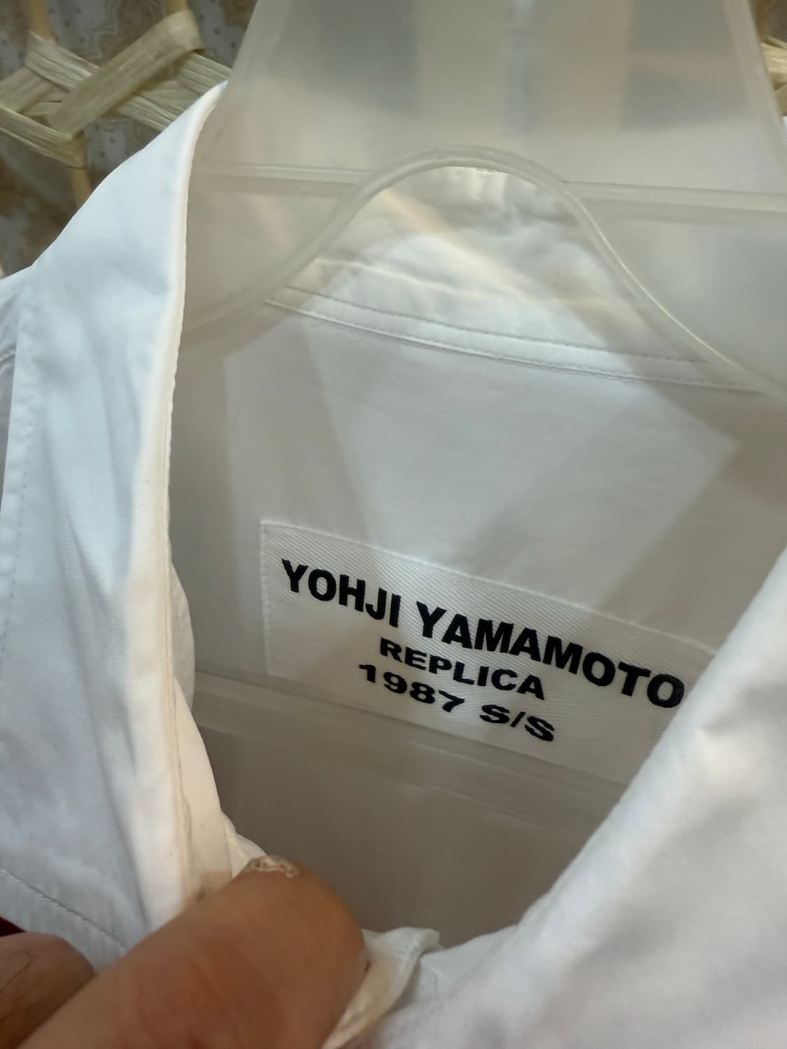 3/105 정품 요지야마모토 레플리카 1987ss 플로랄셔츠 팝니다 상품이미지2
