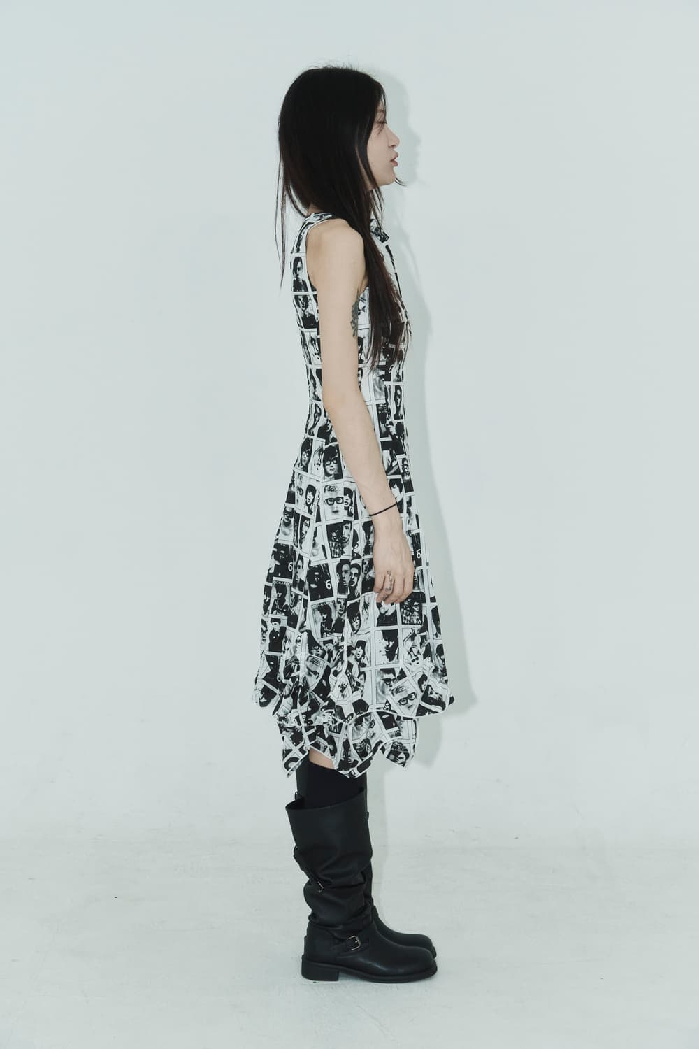 Face printing sleeveless opc 상품이미지4