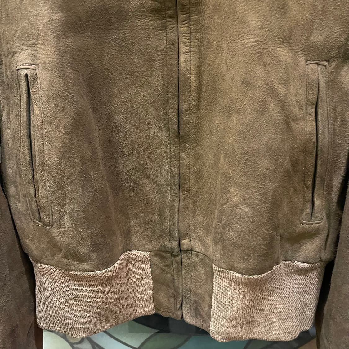 80's~90's vintage suede jacket 상품이미지3