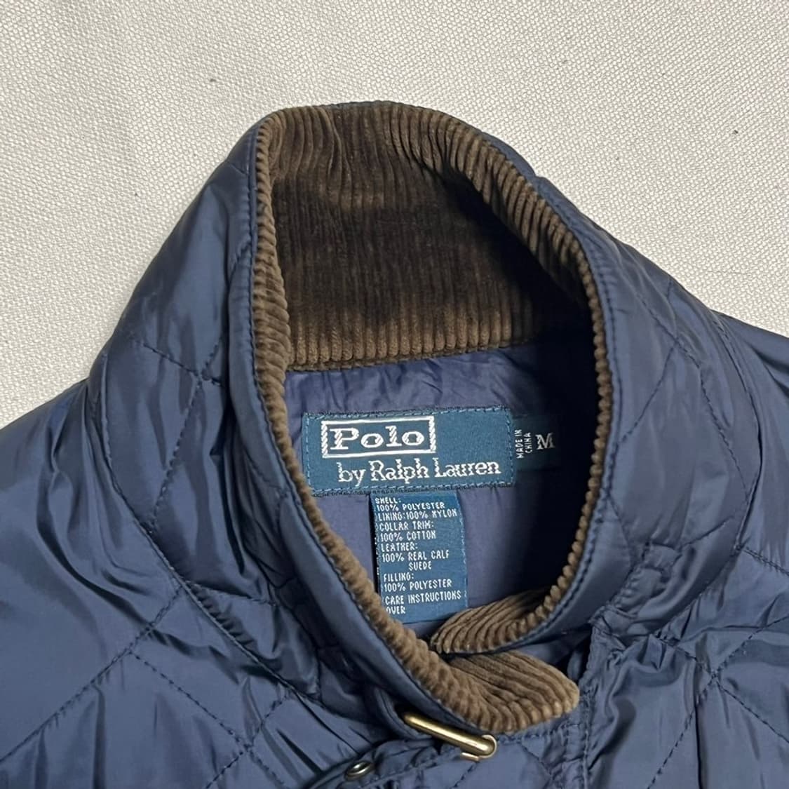 M 폴로랄프로렌 네이비 퀼팅 베스트 상품이미지4