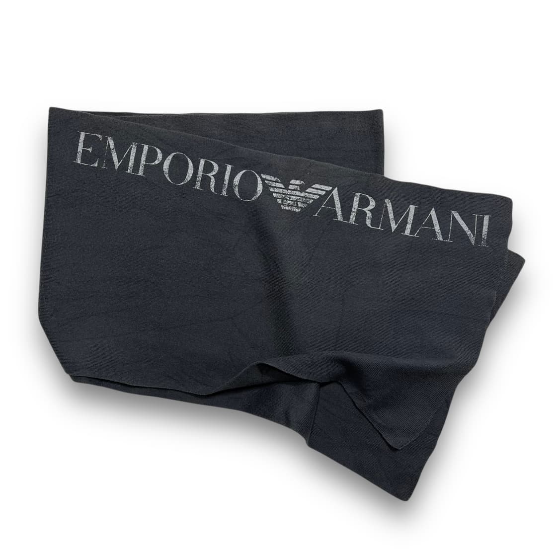 엠포리오 아르마니 로고 코튼 빈티지 머플러 상품이미지3