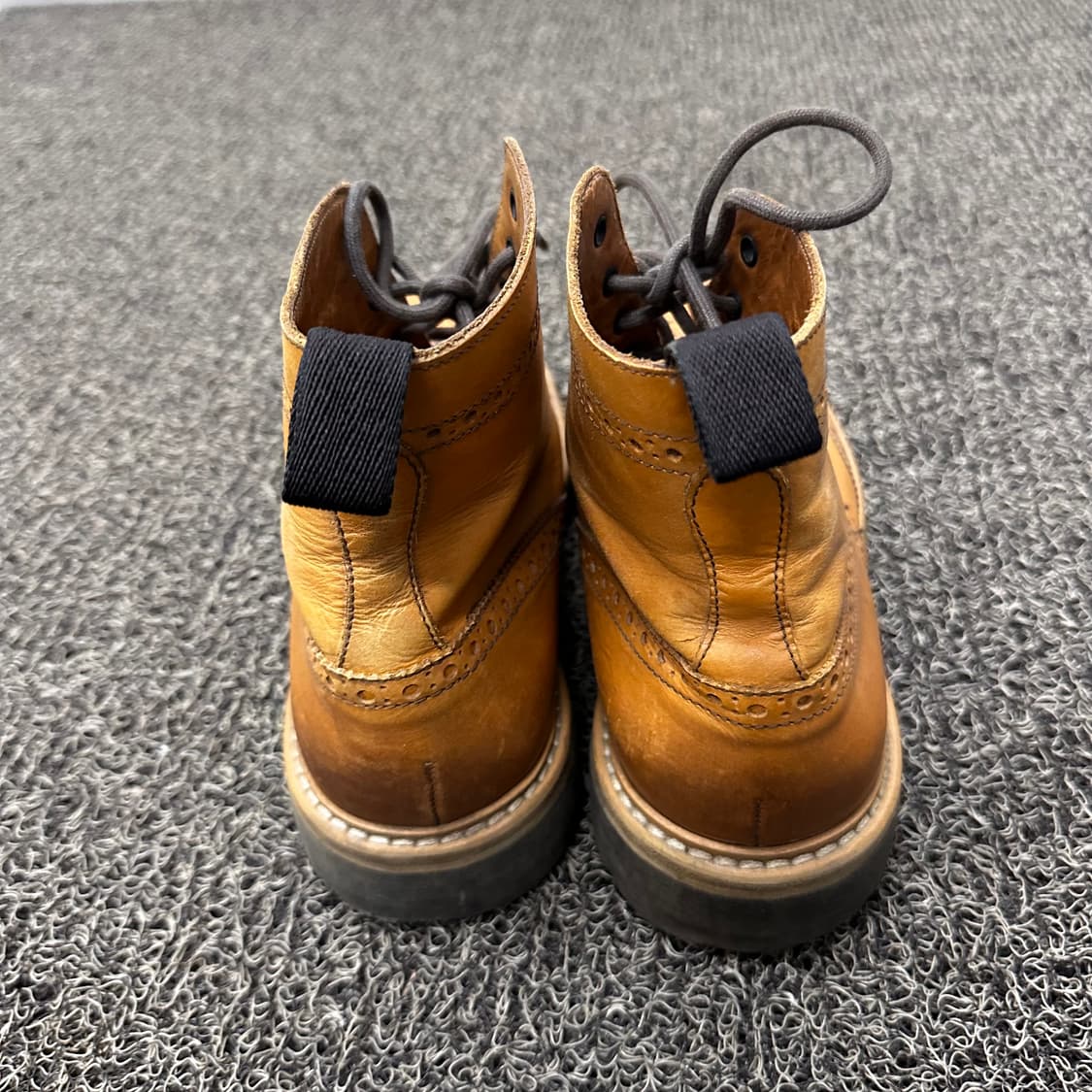 장까를로모렐리 윙팁 브라운 남성 부츠 워커 260 상품이미지4