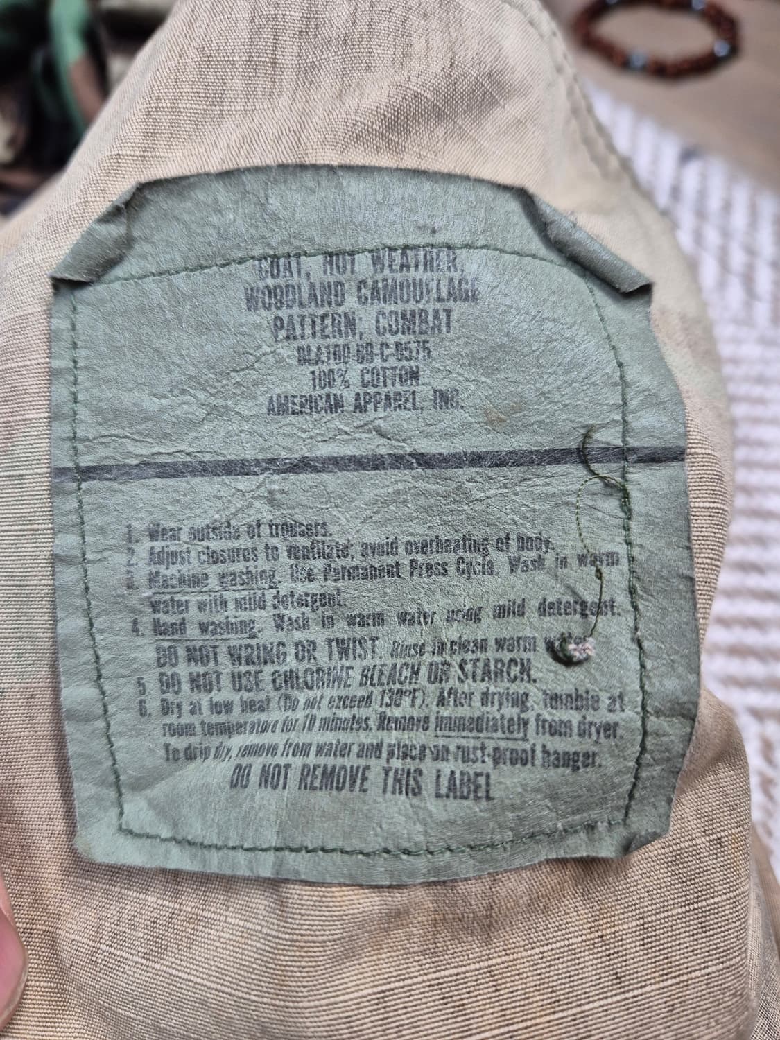 80s 미군 우드랜드 야상-(61) 상품이미지5