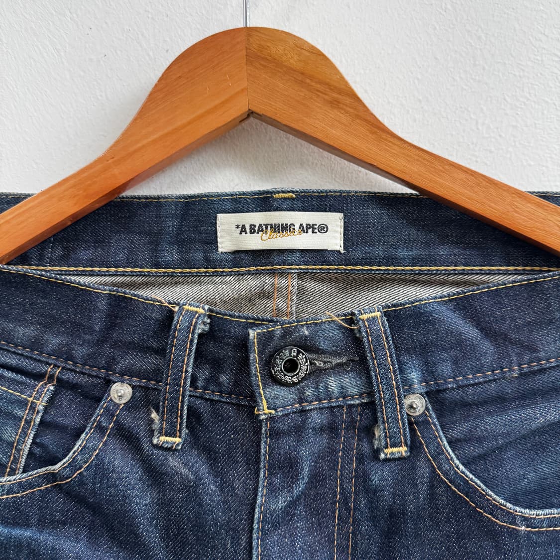 00s A BATHING APE Denim Pants (M)  상품이미지3