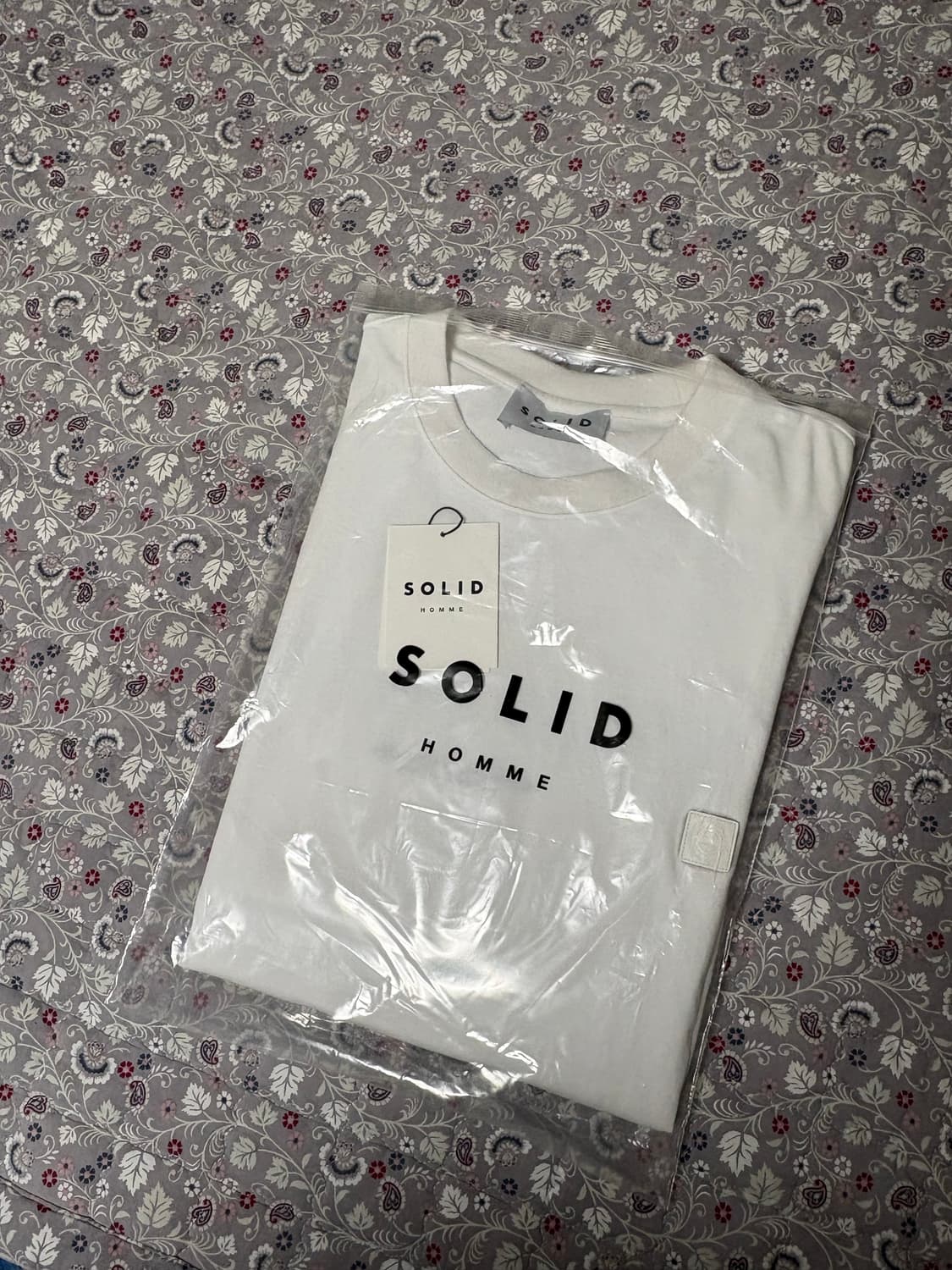 [50] 24ss 솔리드옴므 블러 백로고 롱슬리브 상품이미지7