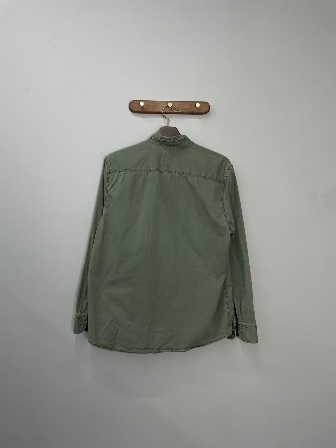 칼하트 카키 워크 셔츠 H1092 상품이미지4