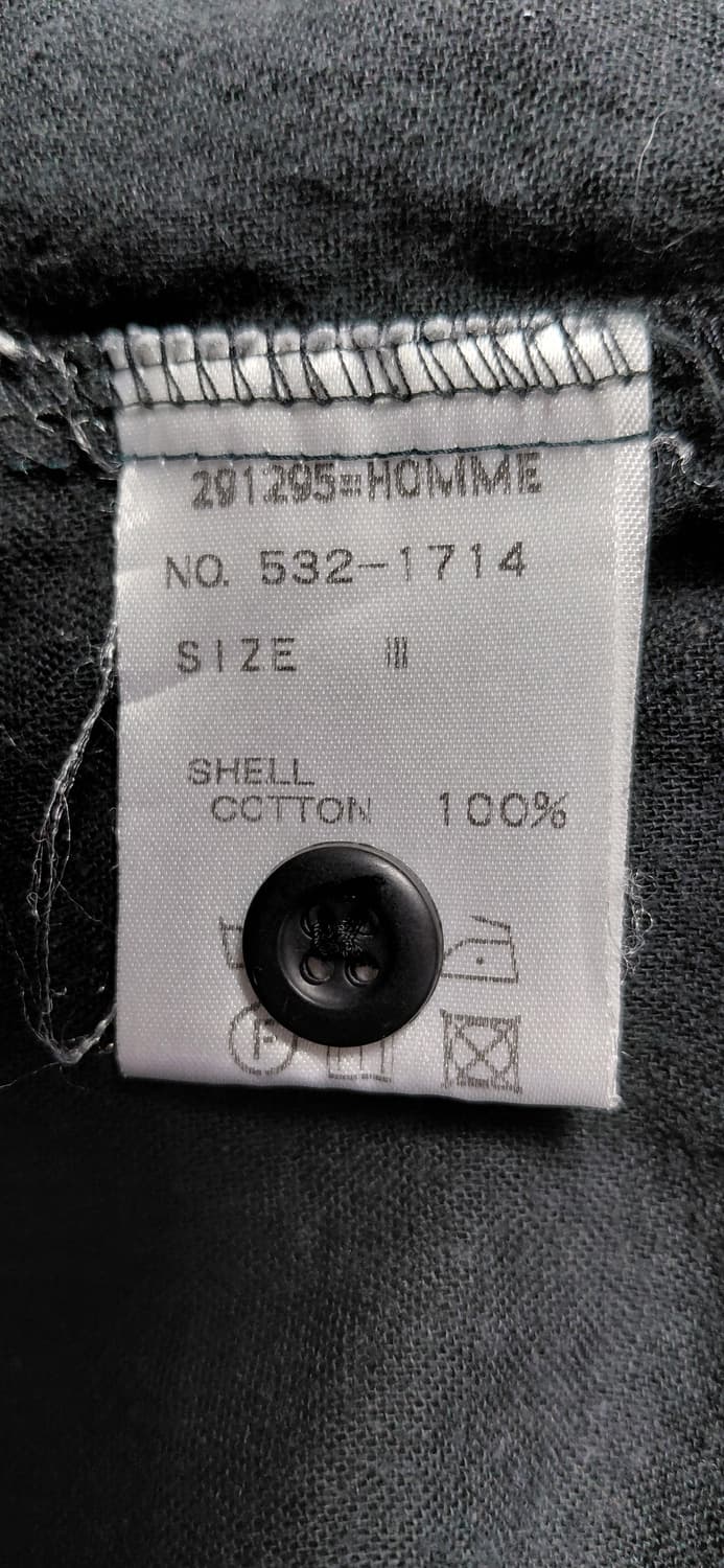 [291295=HOMME] 아카이브 쉐도우 클라우드 패턴 반팔 셔츠 상품이미지7