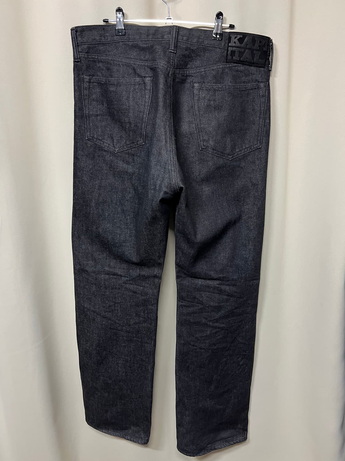 캐피탈 14온즈 블랙 데님 5P 몽키 TH 집 블랙 36 상품이미지3