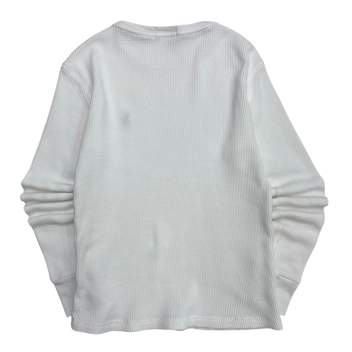 폴로 랄프로렌 네이비포니 화이트 와플 롱슬리브 M 상품이미지3