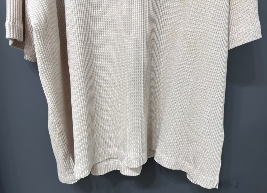 [L] 유스 Waffle Henley Neck H/S T-shirt  상품이미지8