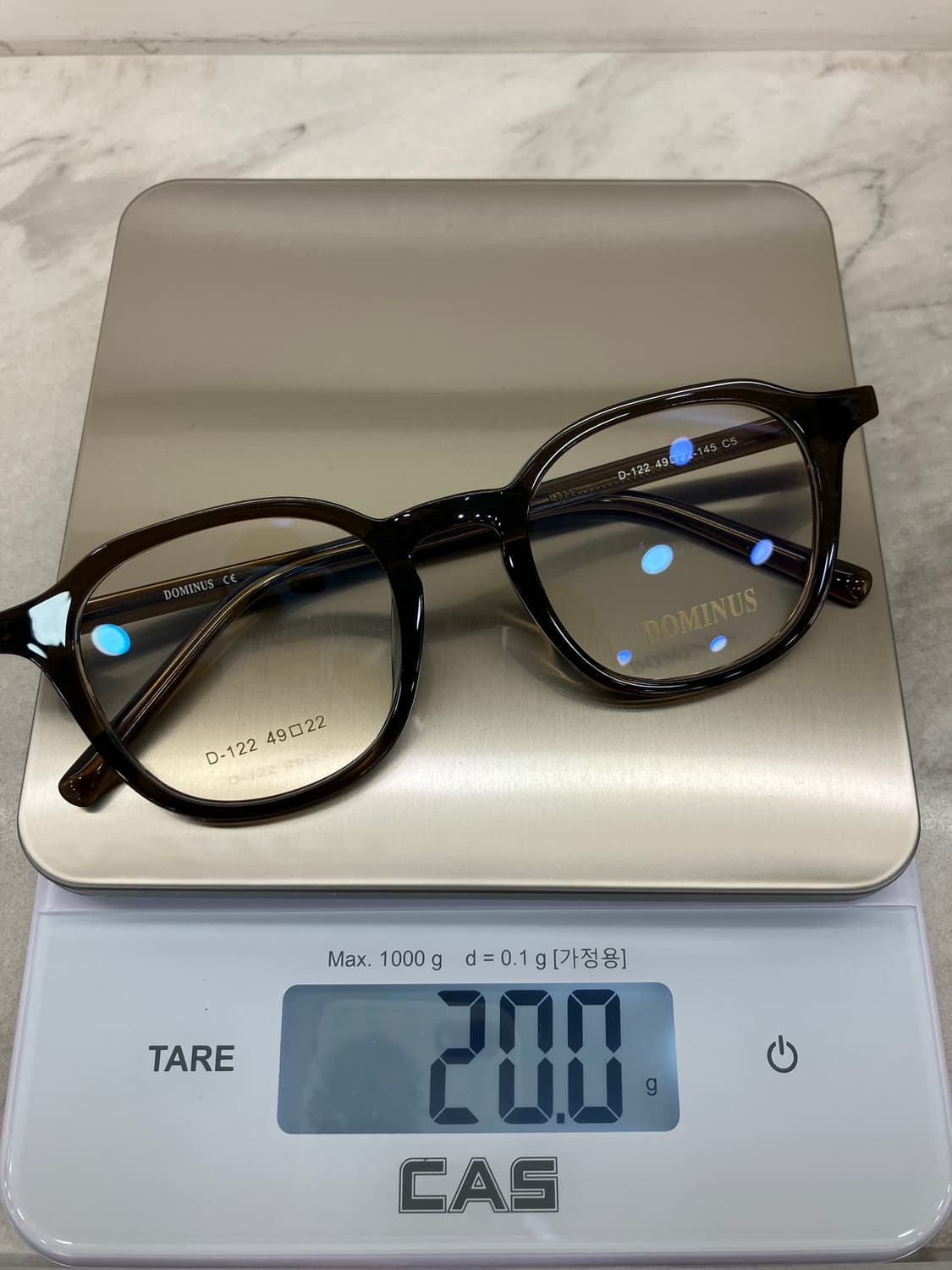 B90 DMN 카키 웰링턴 뿔테 안경122 상품이미지8