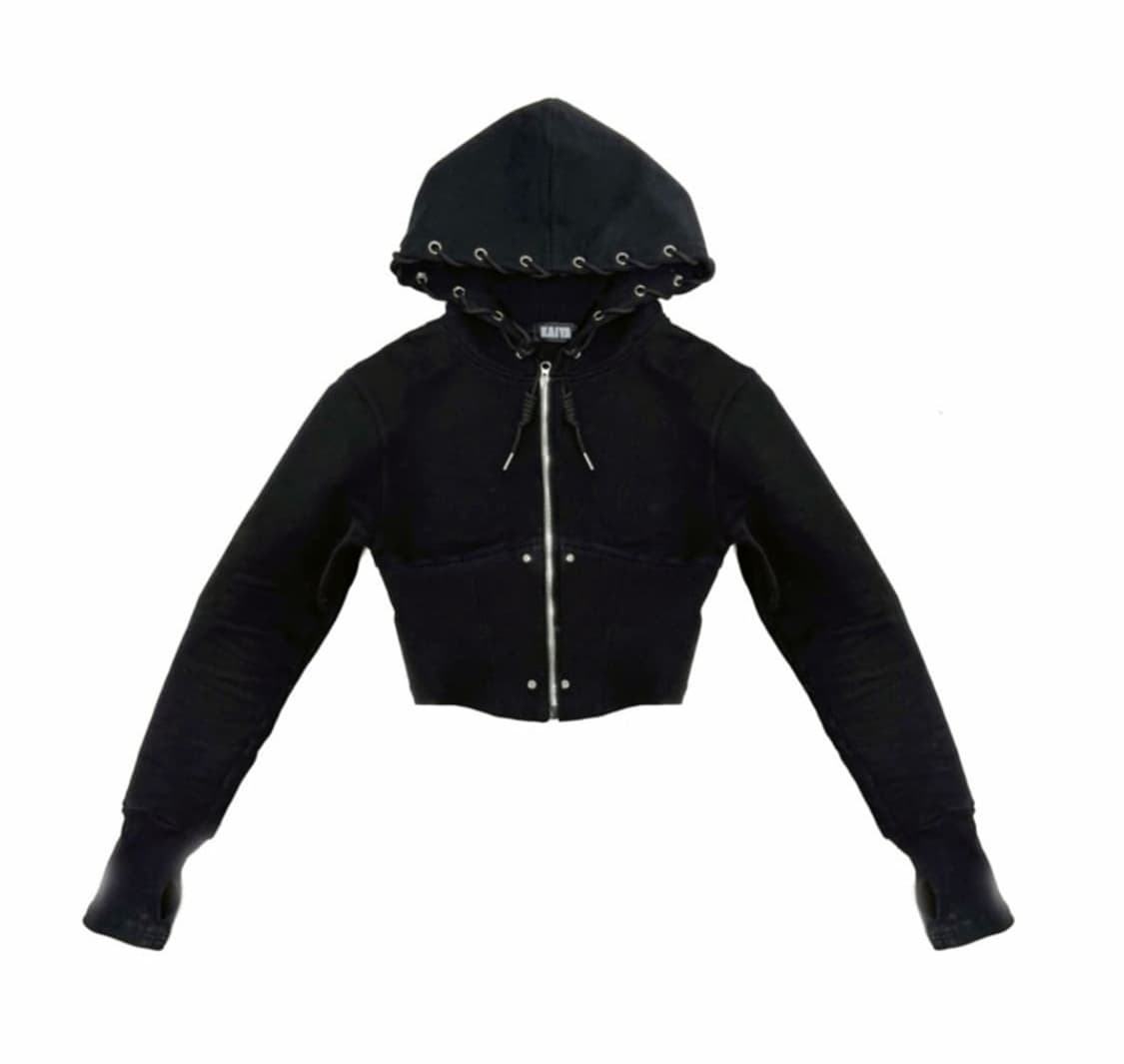 카이야 tie me up 후드집업 상품이미지1