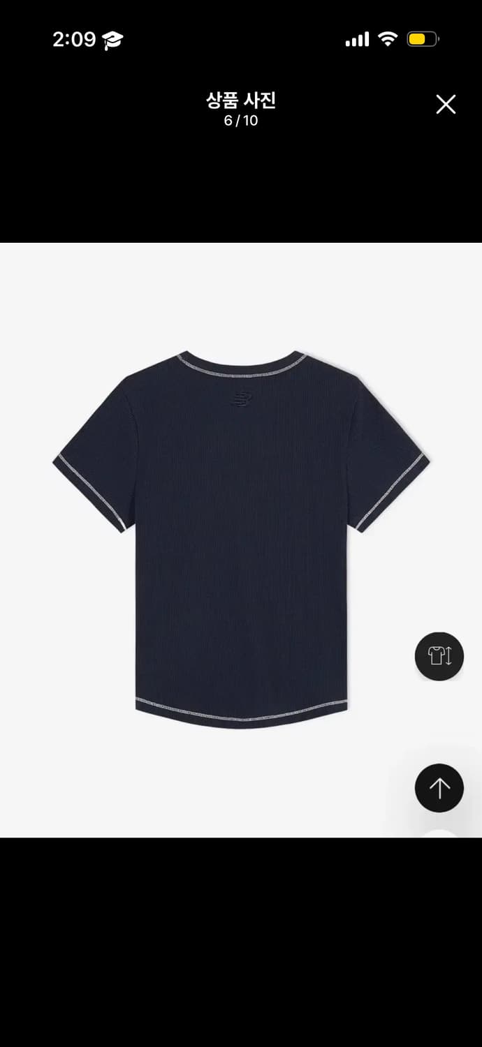 뉴발란스 와플 반팔티 M 상품이미지4