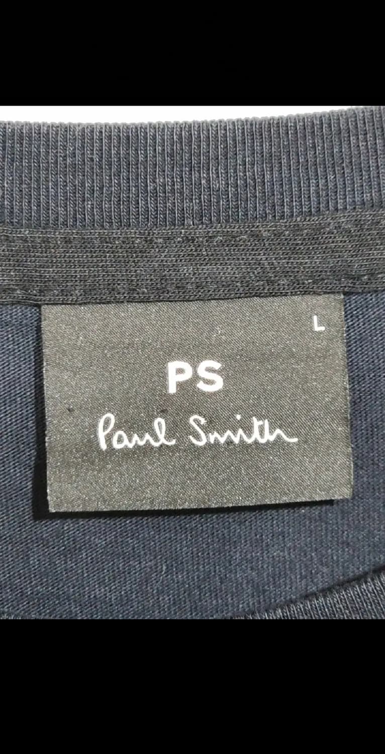 (M) 폴스미스 반팔티 블랙 해골 프린트 면티셔츠  상품이미지3