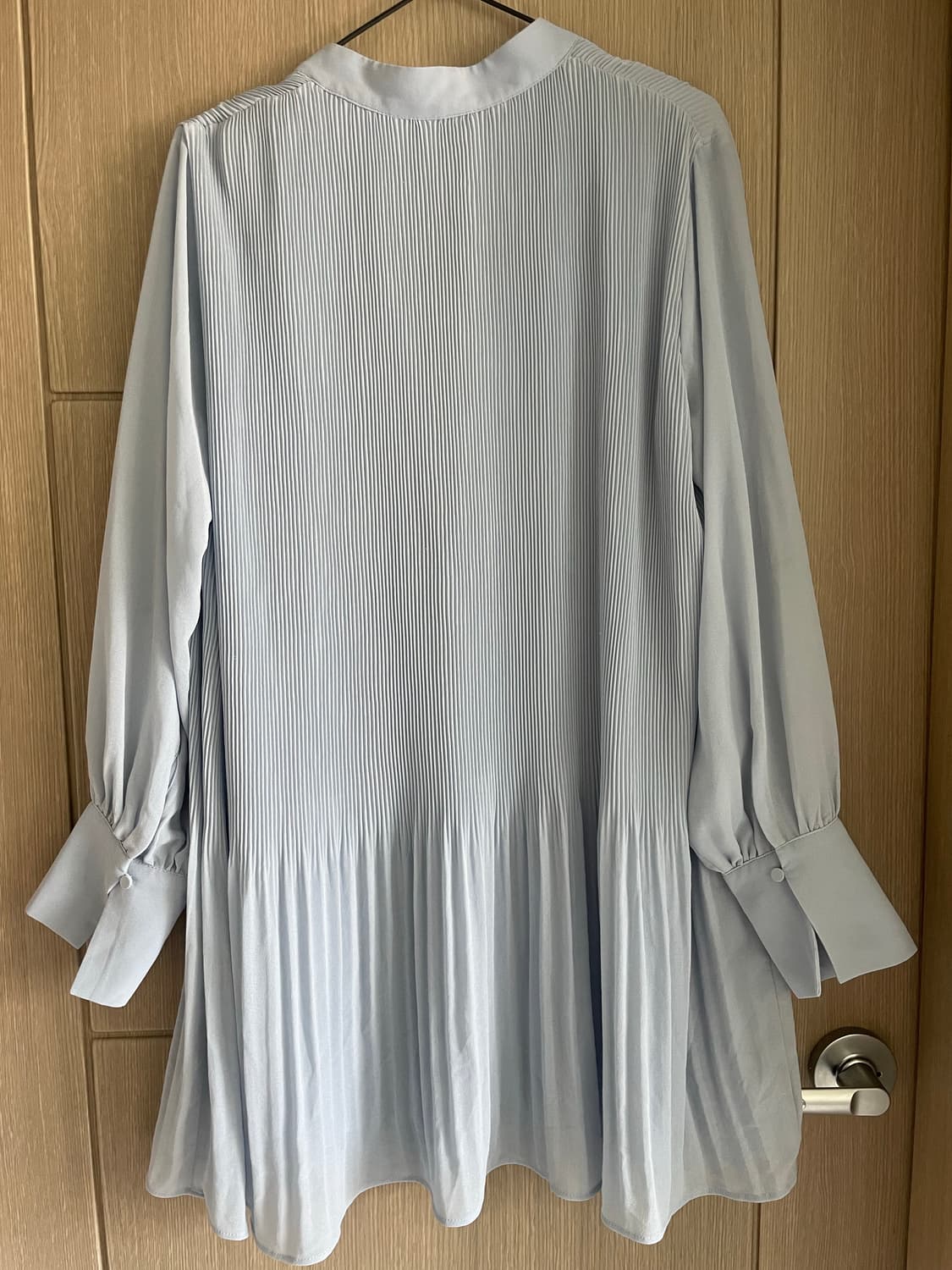 H&M 소라색 모리걸 페어리 셔링 원피스 상품이미지5