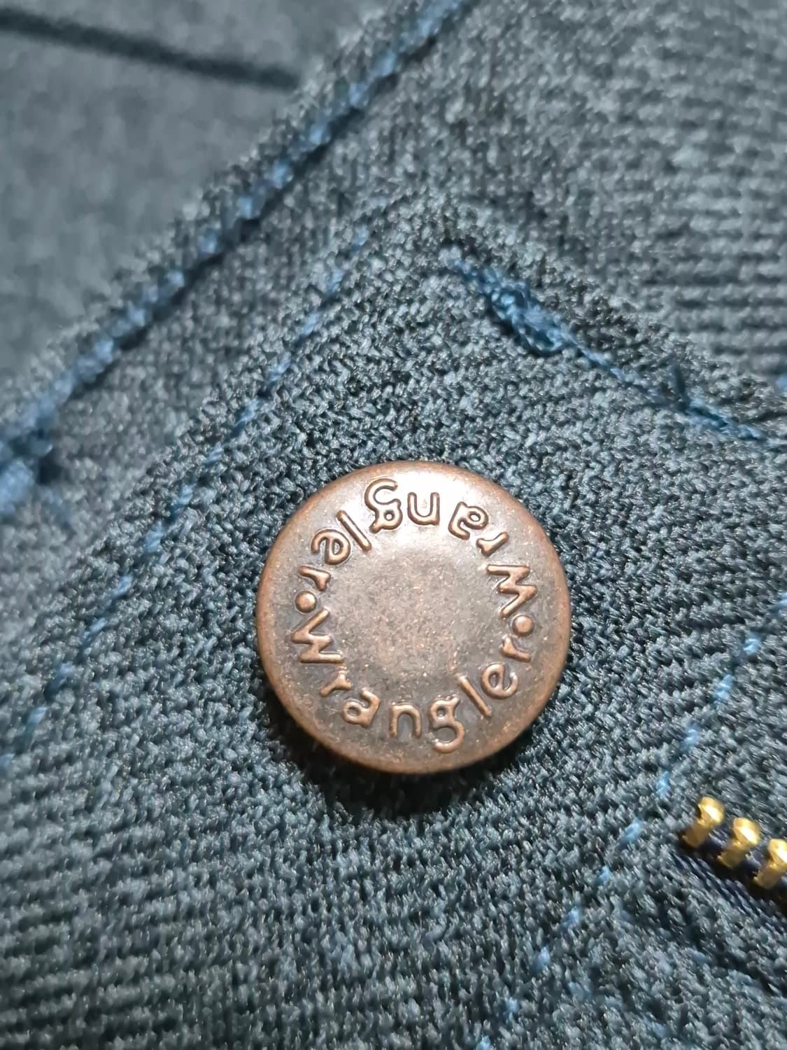 랭글러 / 메카닉 팬츠 헤더블루 스타프레스트 / W38 L32 상품이미지3