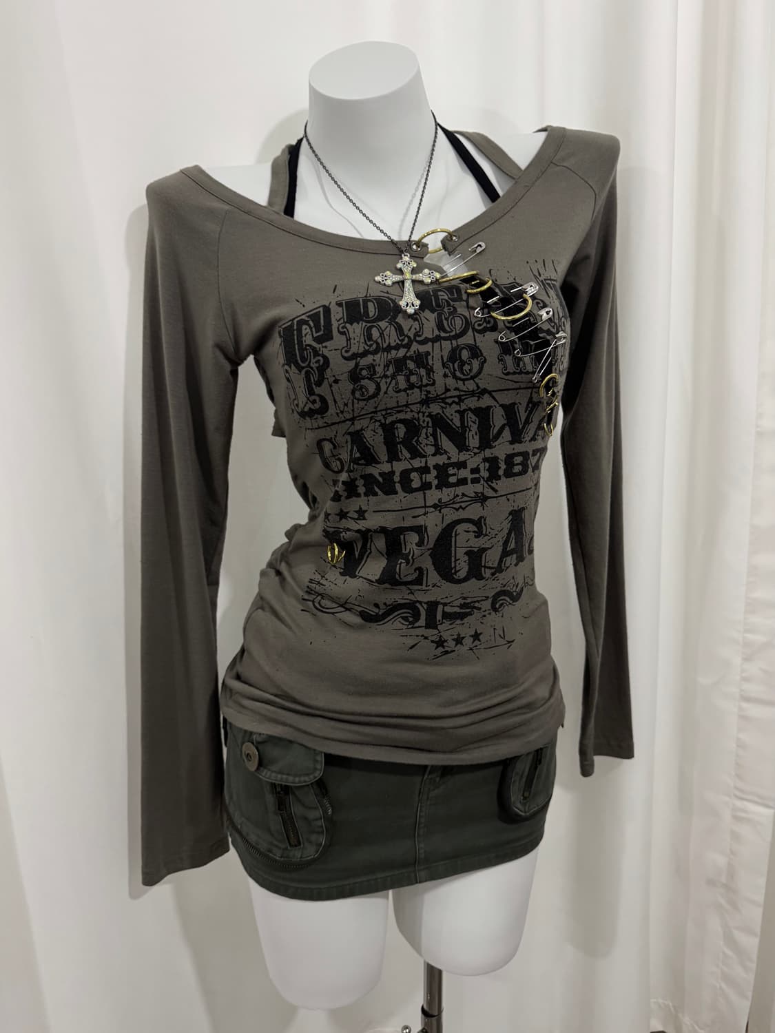 무료배송) M.K.R VINTAGE TOP 상품이미지3