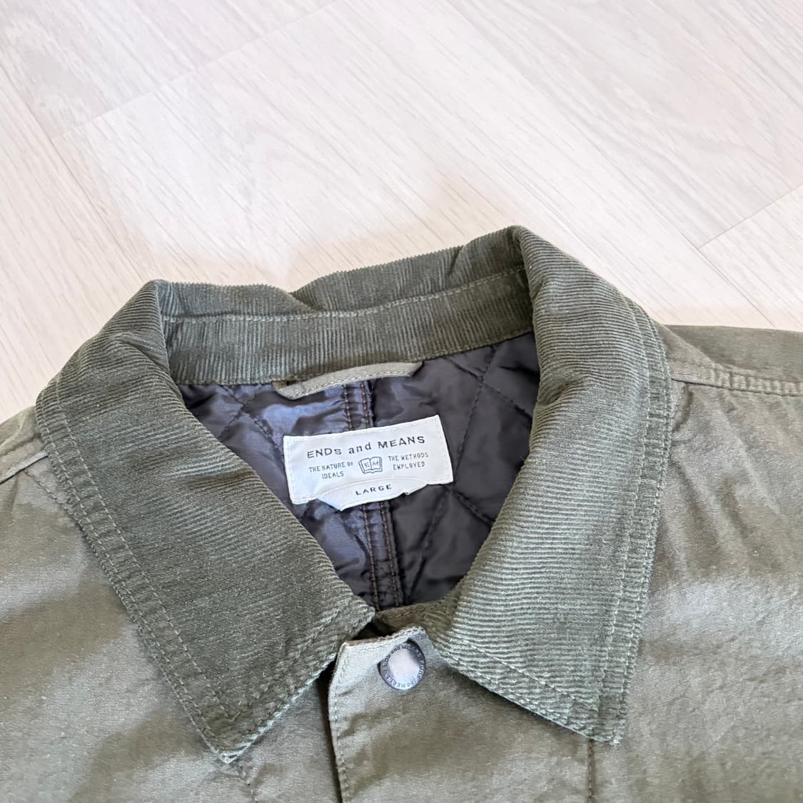 ends and means 퀄티드 커버올 L 상품이미지3