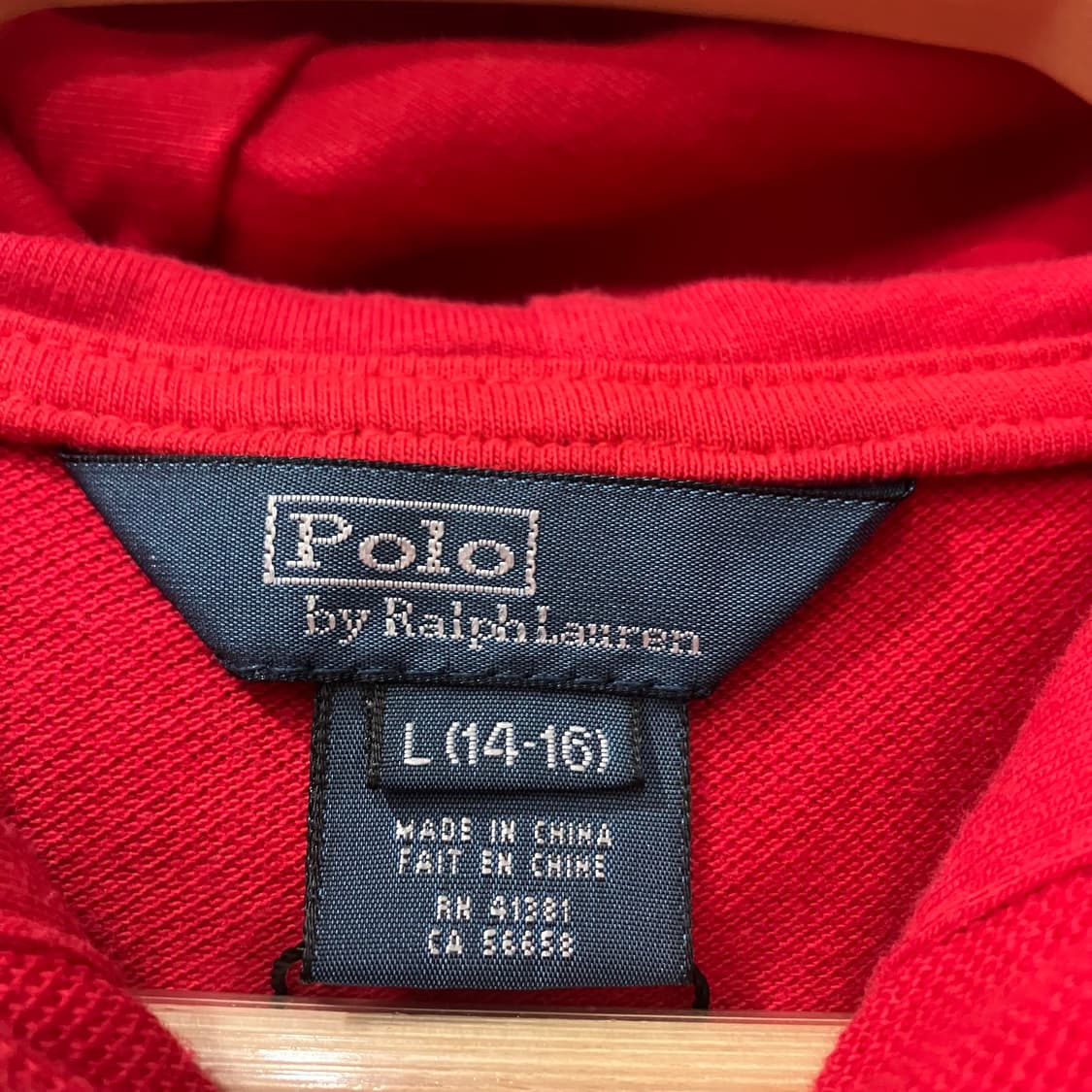 386 폴로 빅포니 후드집업 상품이미지2