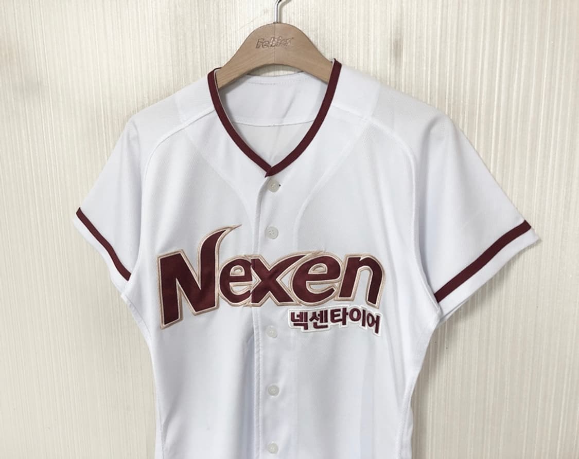 KBO 위팬 넥센(키움)히어로즈 홈유니폼/져지 85 #14 서건창(싸인) 상품이미지6