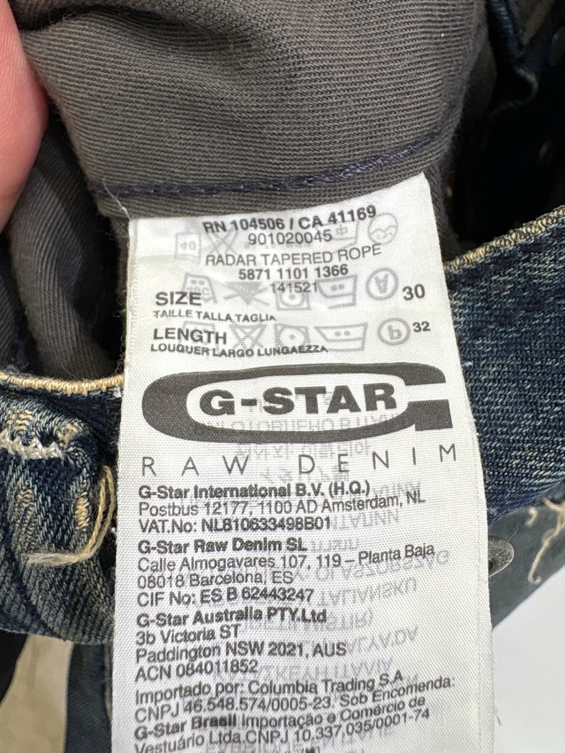 G-STAR RAW (Made in Italy) 데님팬츠 상품이미지8