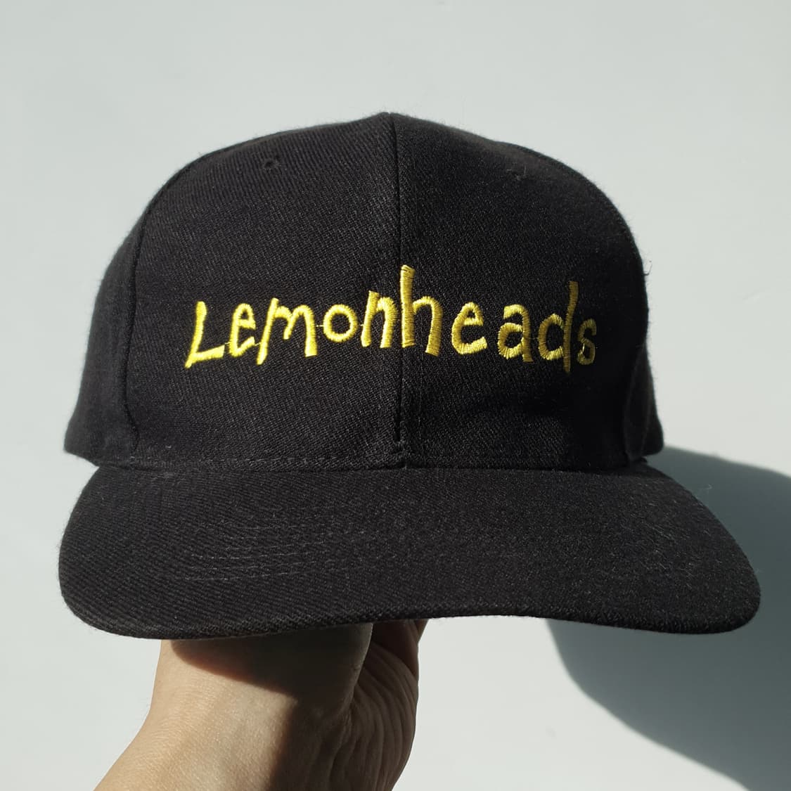 90s BROCKUM 'Lemonheads' pannel cap 상품이미지2