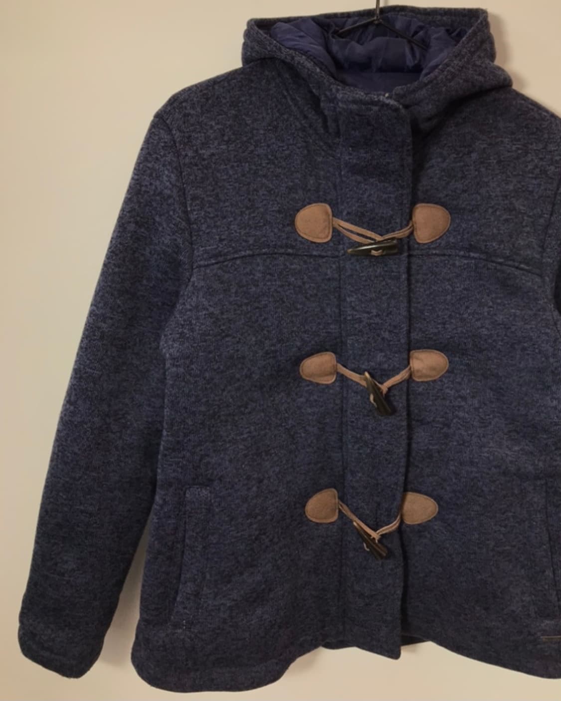 Billabong Navy Duffle Hooded Jacket 상품이미지3