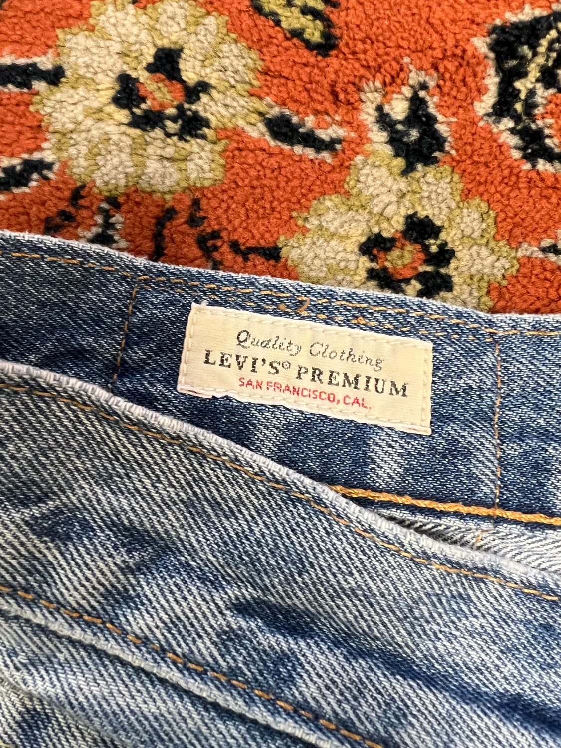 [34] 리바이스 568 프리미엄 빅E 루즈 스트레이트 데님 상품이미지7