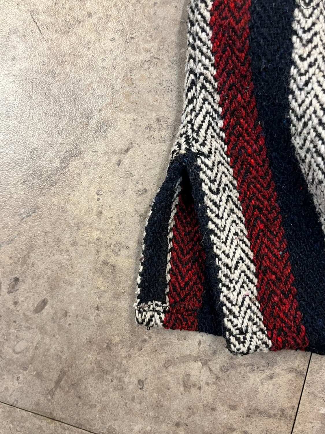 빈티지 맥시칸 바하 후드 레드 S #csz2563 상품이미지6