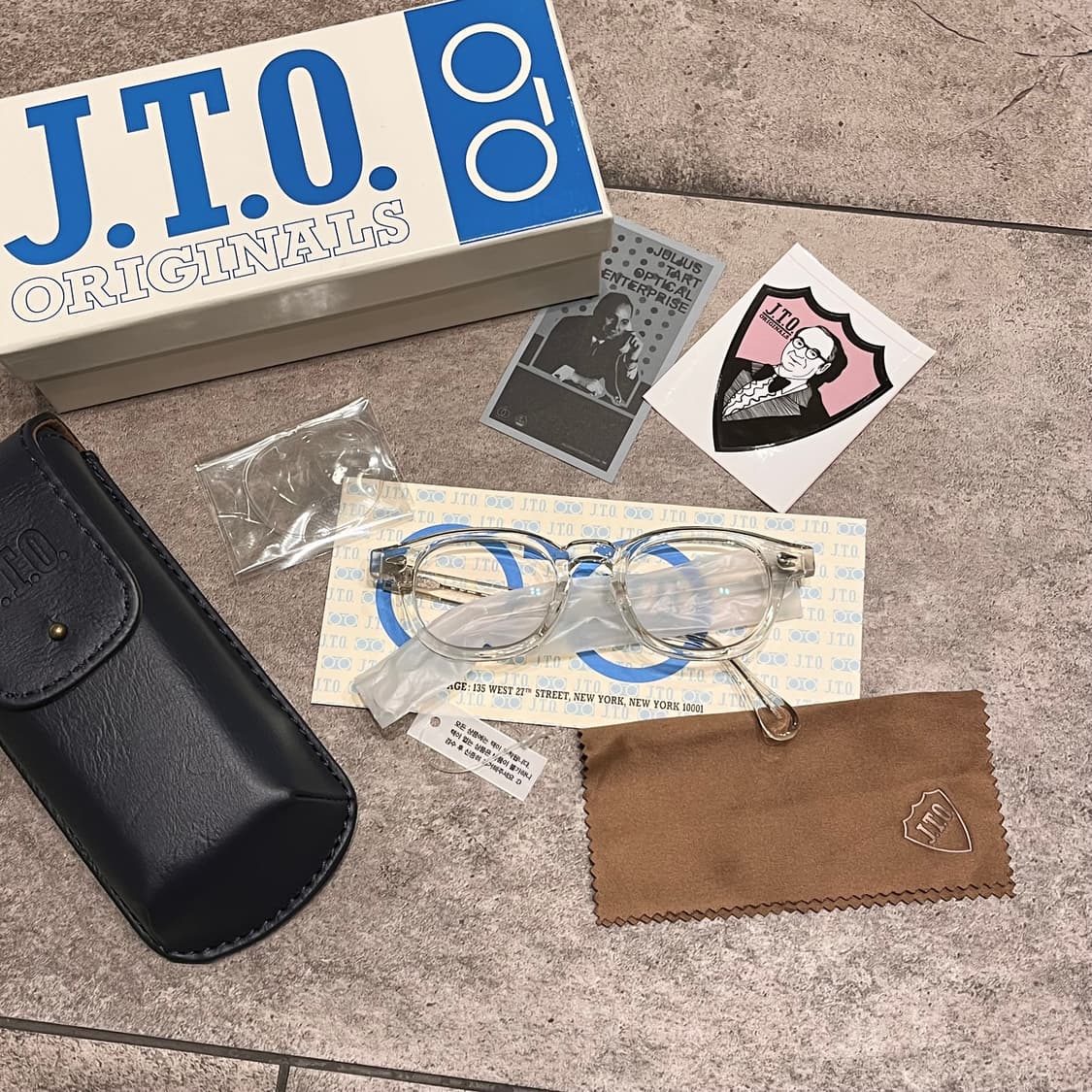 [택포](새상품)줄리어스타르트옵티컬 JTO 아넬 AR 46-22 상품이미지4