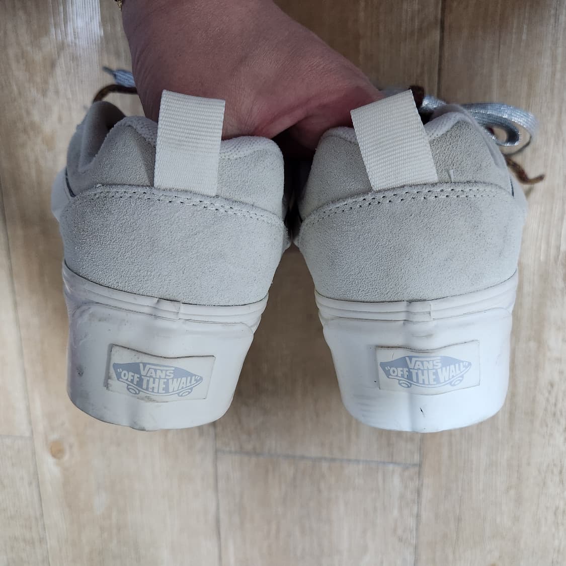 미사용 반스 knu 스택 화이트 240 상품이미지4