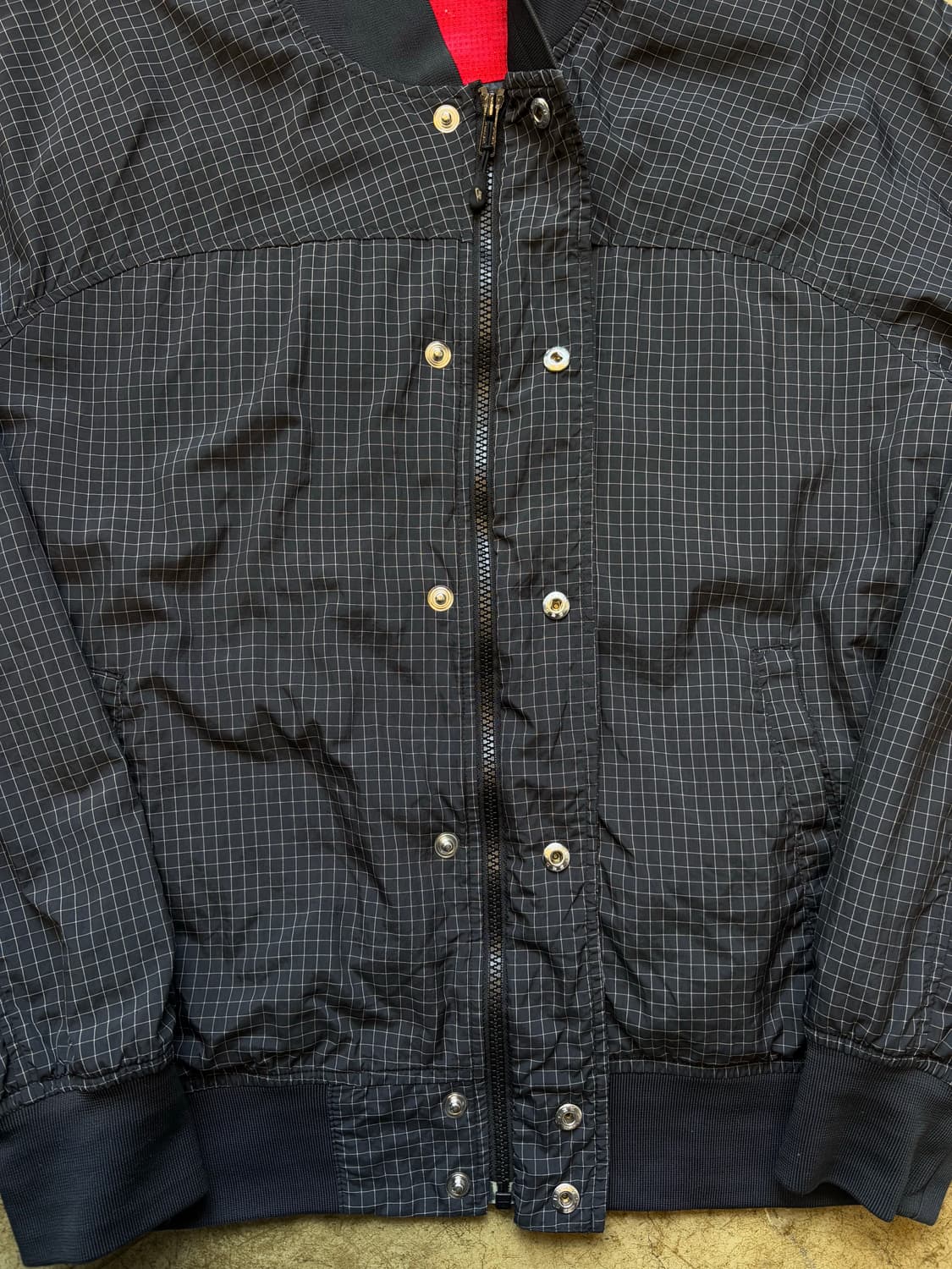 나이키 테크 우븐 체크 블루종 재킷 상품이미지3