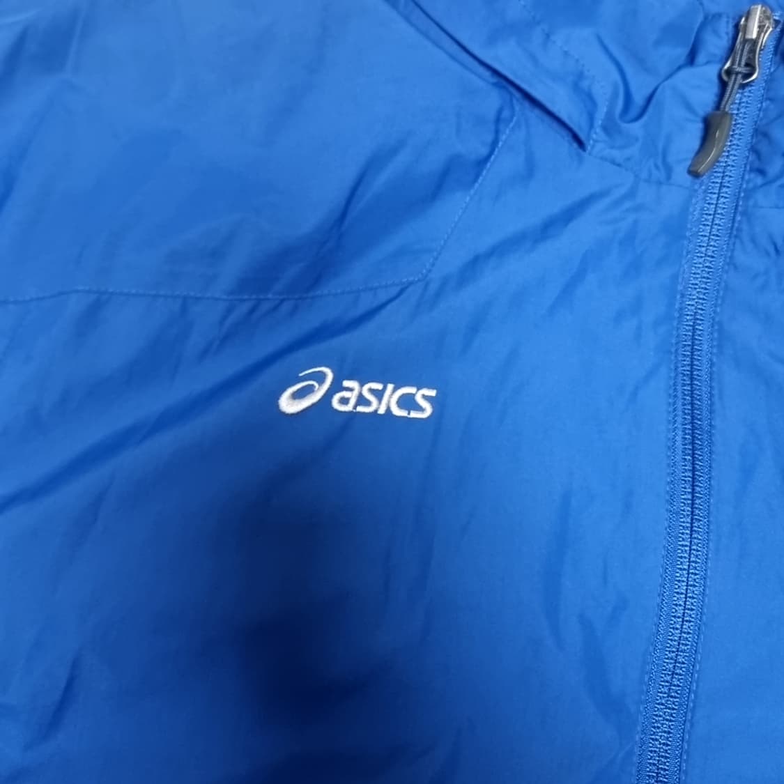 아식스 블루 바람막이 자켓(100) 상품이미지2