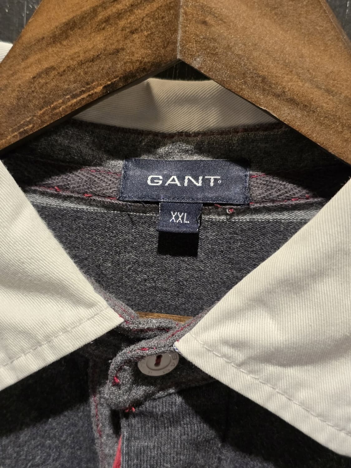 00s GANT Striped Rugby Shirt 상품이미지4