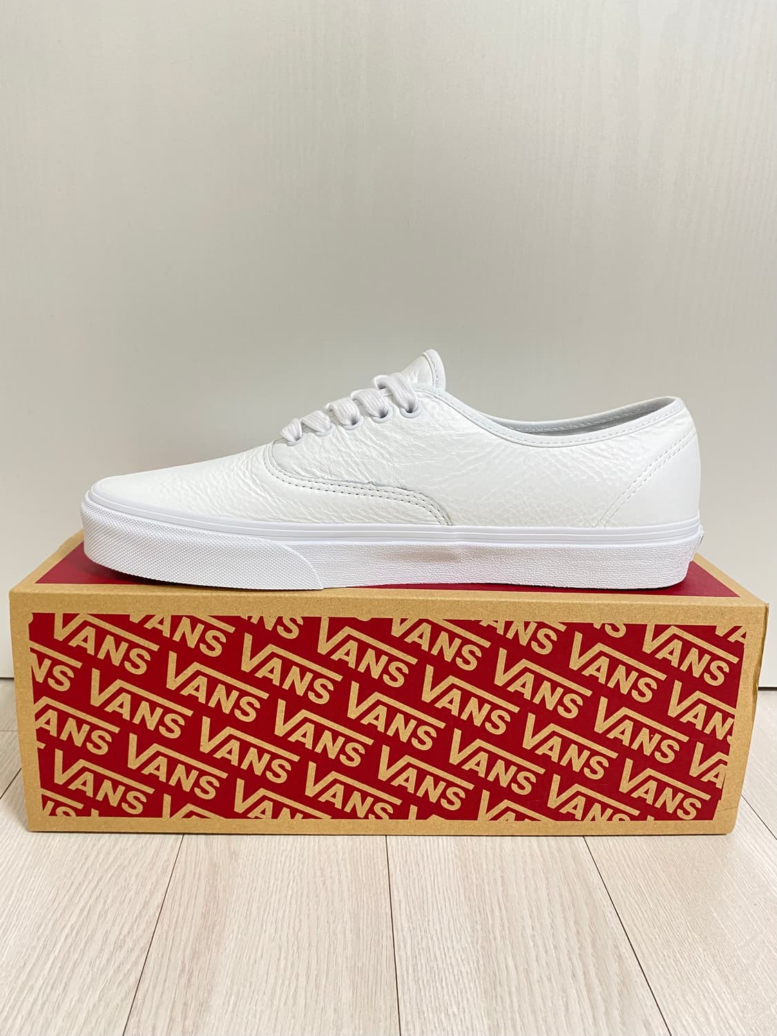 VANS Authentic Premium Leather TrueWhite 상품이미지2