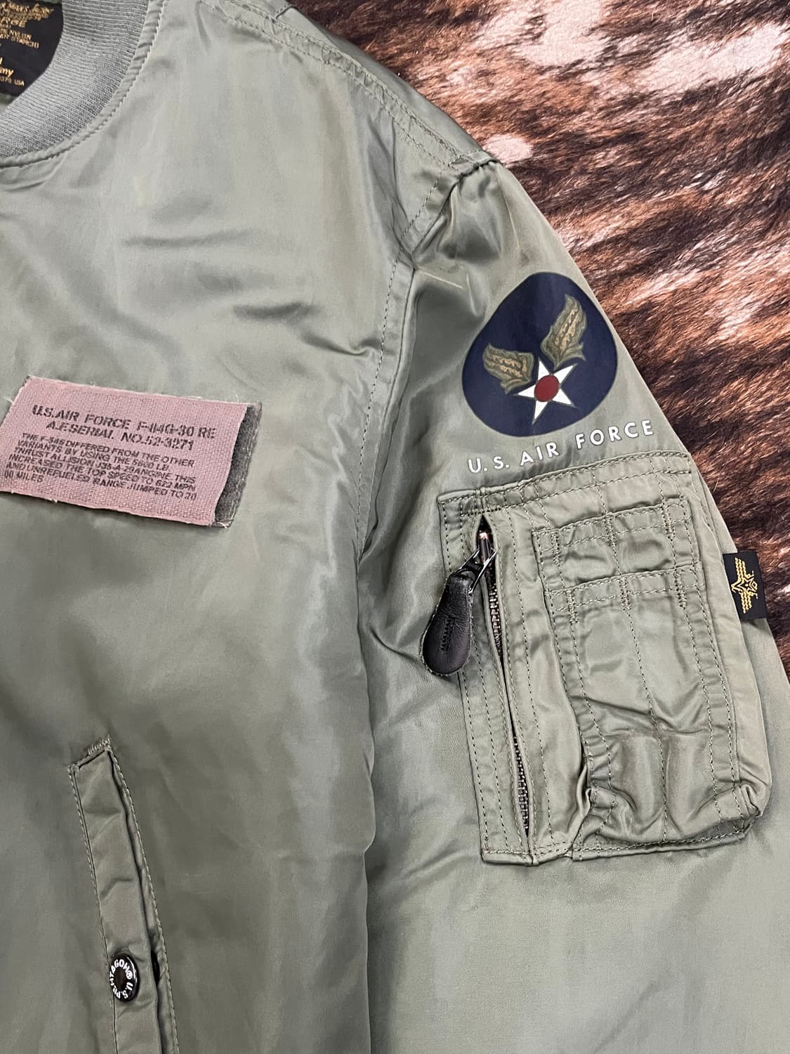 US AIR FORCE MA-1 상품이미지5