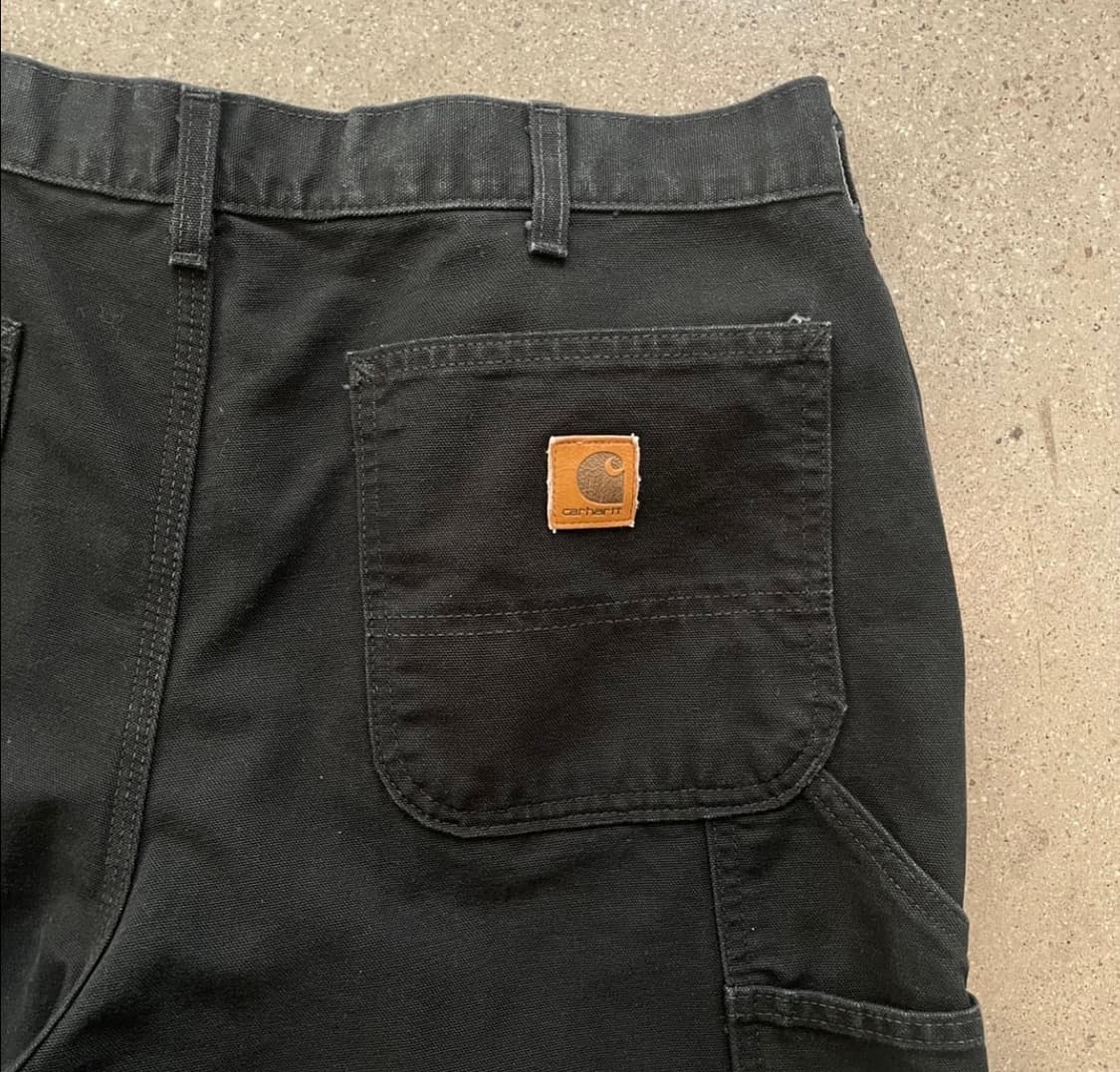 빈티지 칼하트 카펜터 블랙 36 상품이미지5