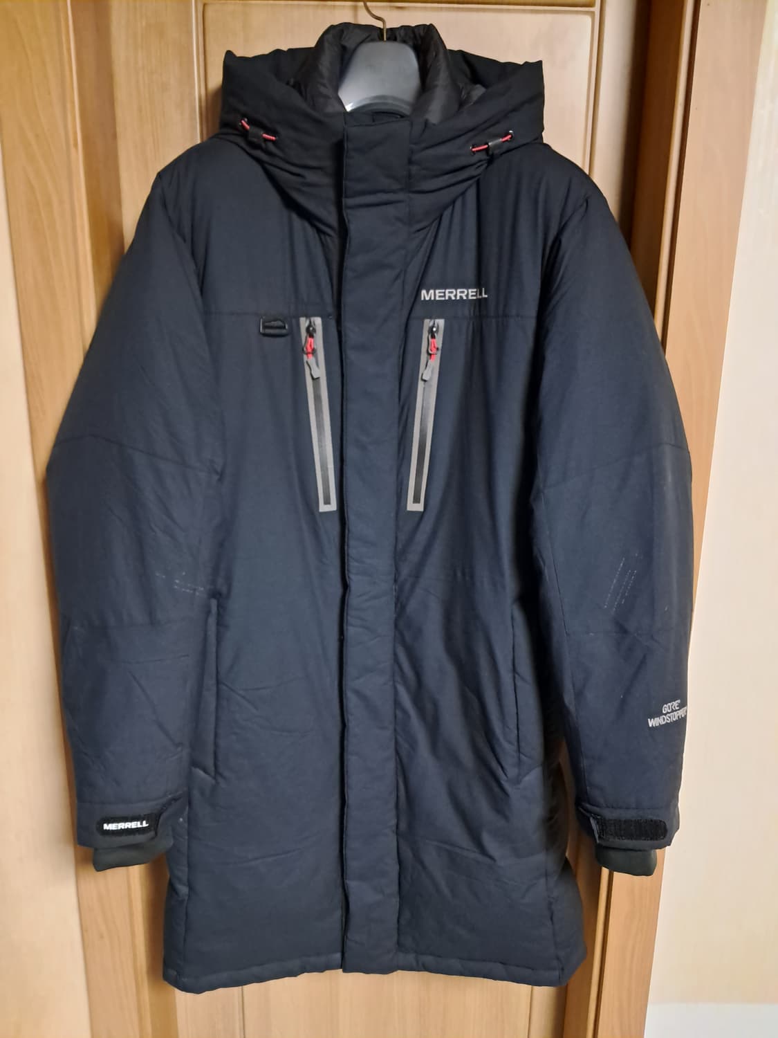 머렐 롱패딩 남성95 흠집  상품이미지1