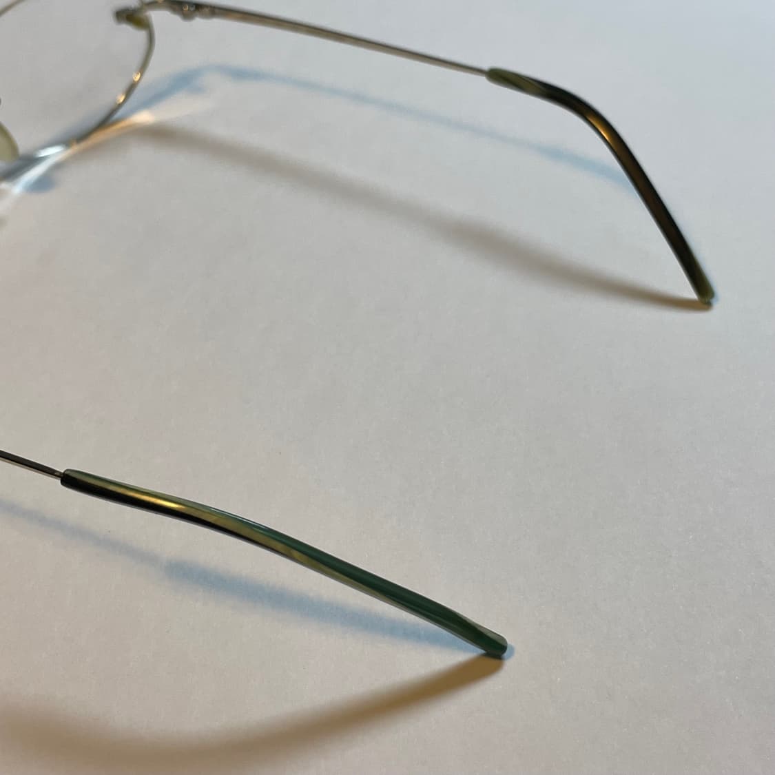 ETRO 이태리의 하우스 브랜드 에트로 사의 빈티지 무테 안경 판매합니다 상품이미지4