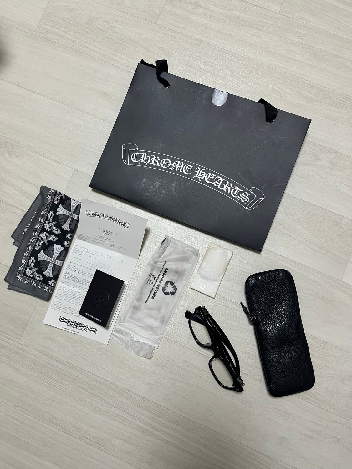크롬하츠 지티아니 블랙x실버 Chrome Hearts Gittin Any 상품이미지1