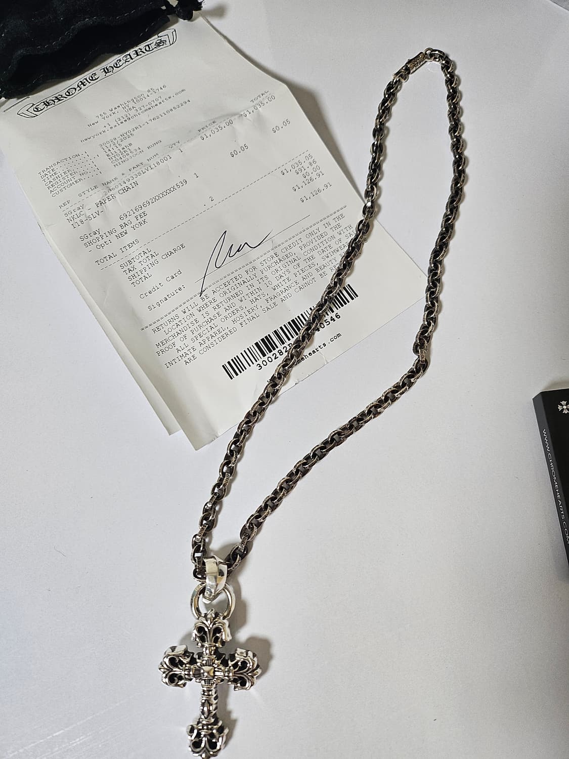 (새상품) 크롬하츠 필리그리 베일 팬던트 팝니다. 상품이미지8