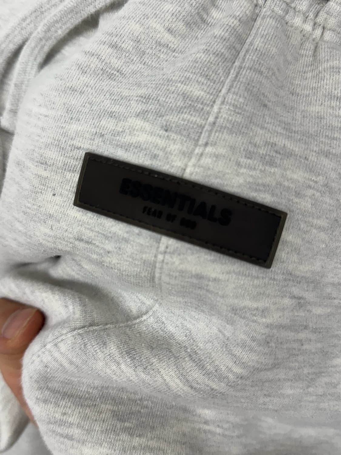 에센셜 피어오브갓 스웨트 팬츠 라이트 오트밀 S 상품이미지4