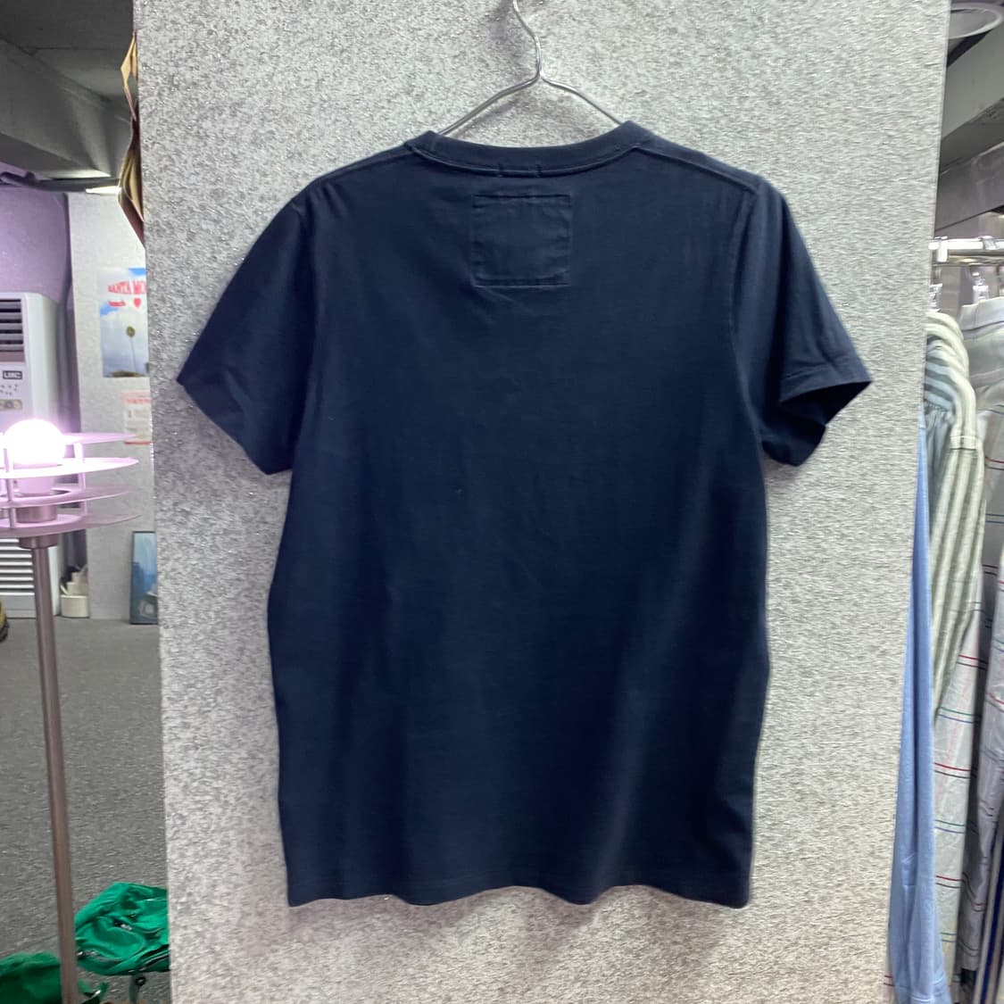 아베크롬비 빅로고 뉴욕 네이비 반팔티 B4310 상품이미지4