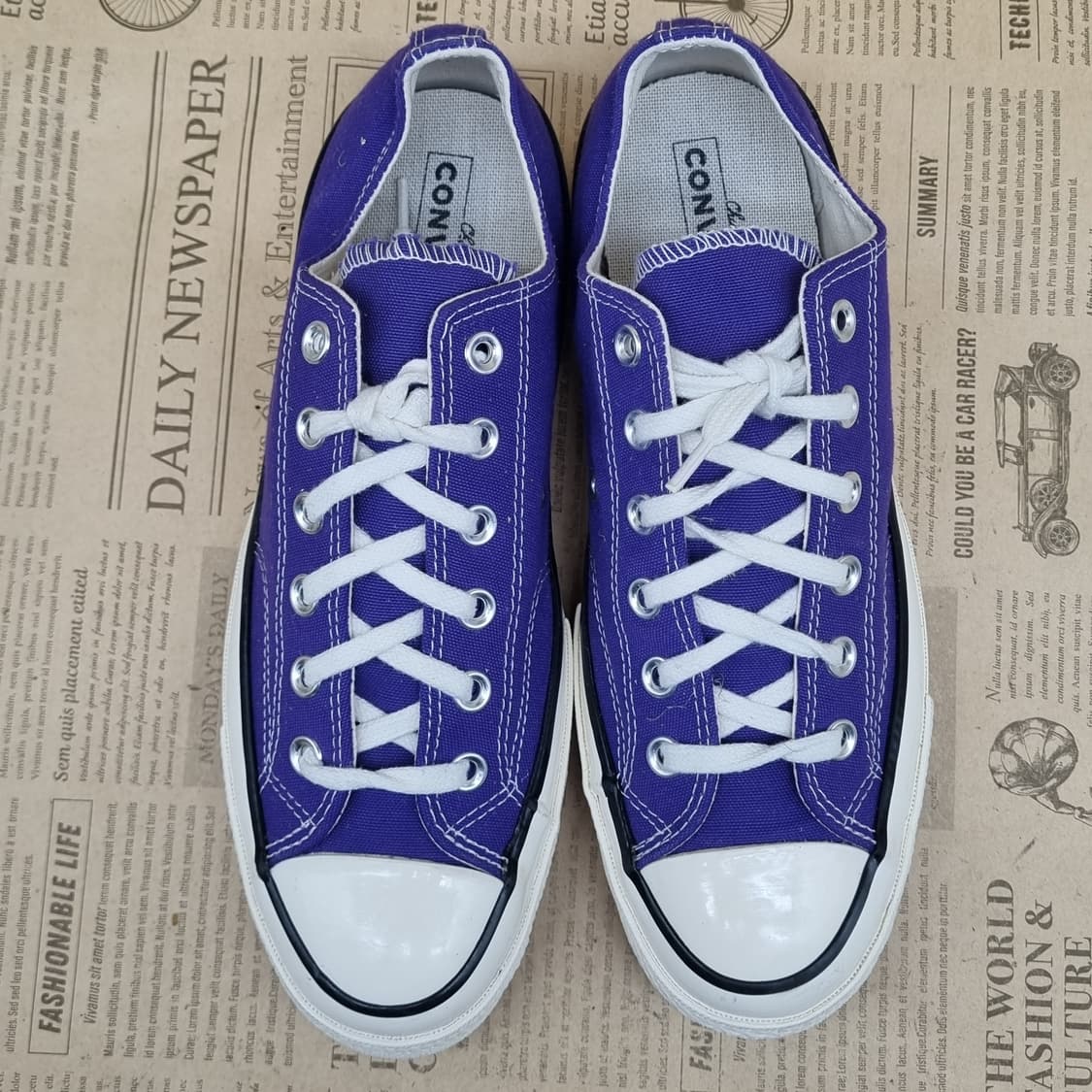 컨버스 척70 로우 캔디그레이프 스니커즈260 상품이미지2