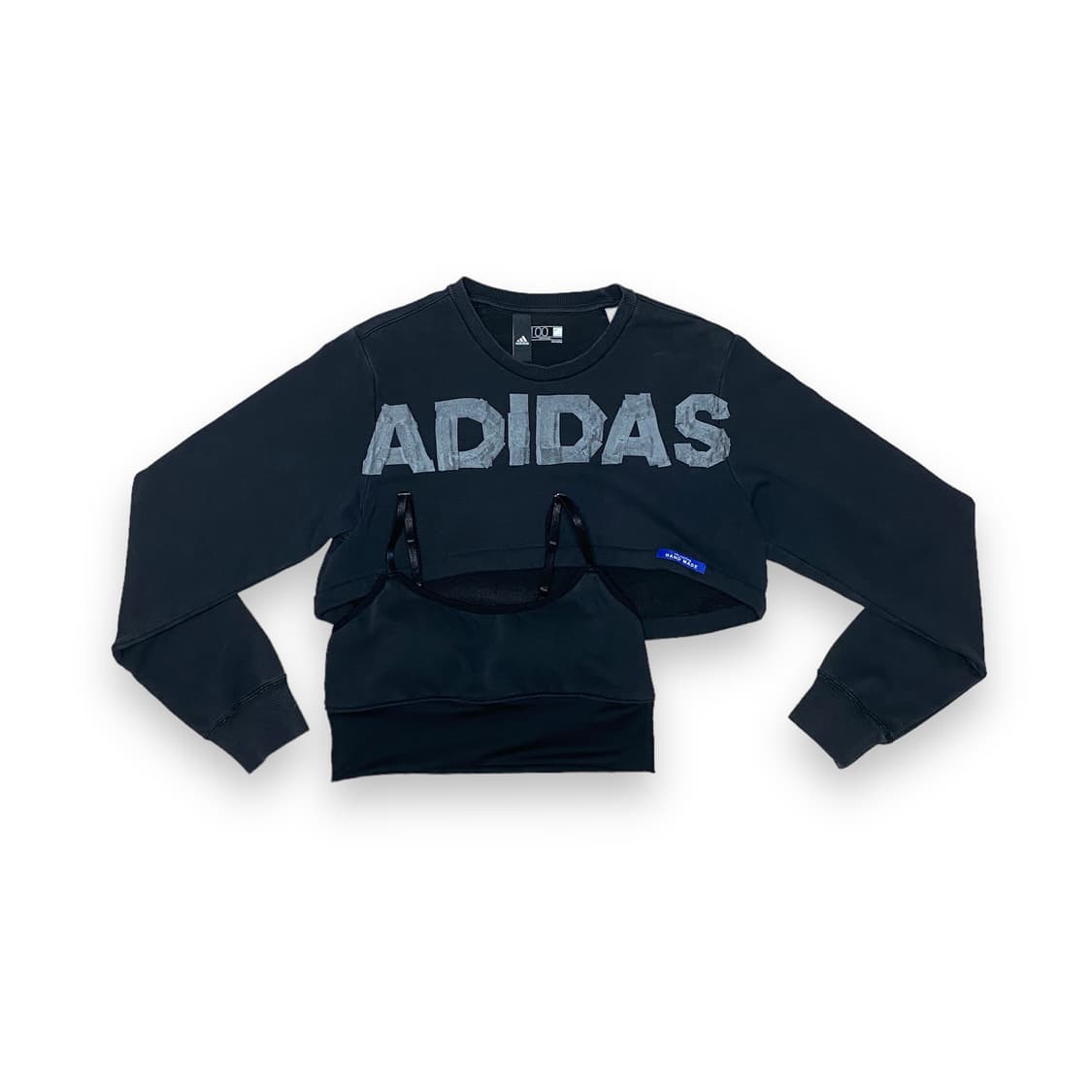 Adidas Crop & bra top Custom 상품이미지1
