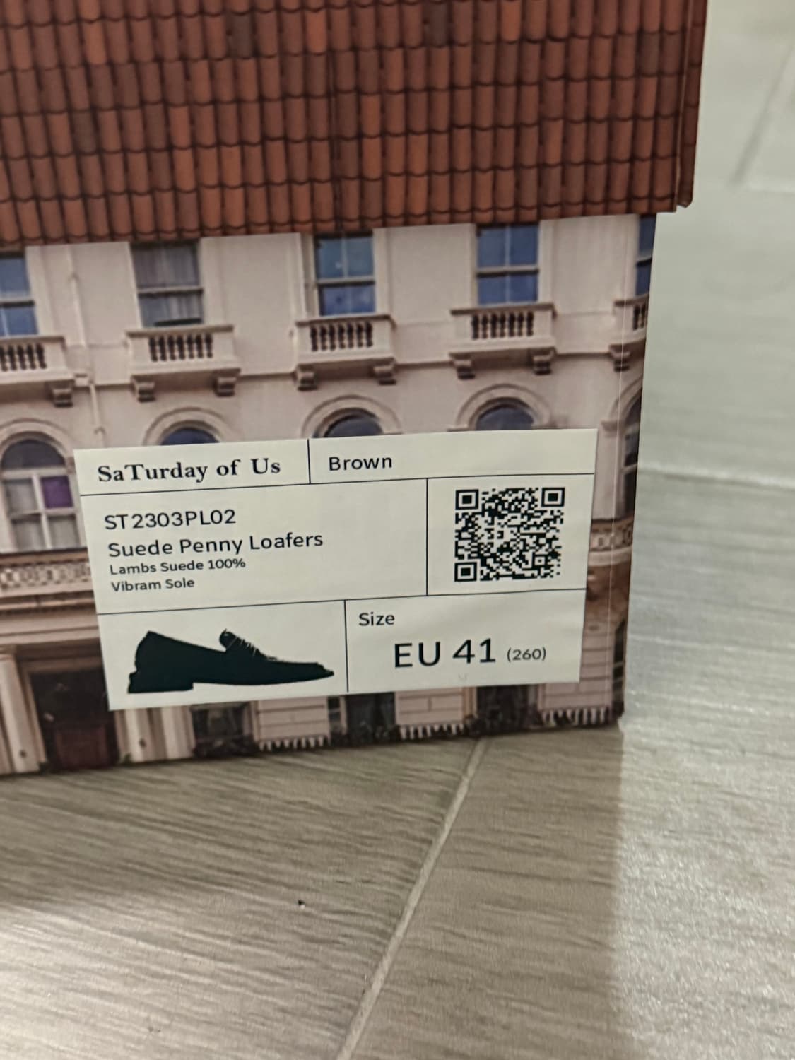 stu 스투 스웨이드 로퍼 브라운 41 (초판) 상품이미지2