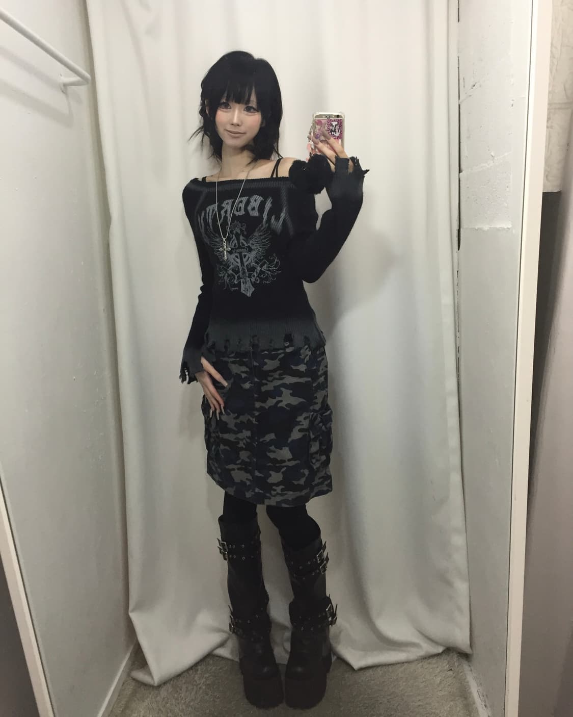 VOLCAN&APHRODITE 볼칸 그런지 니트 코디🎣 상품이미지1