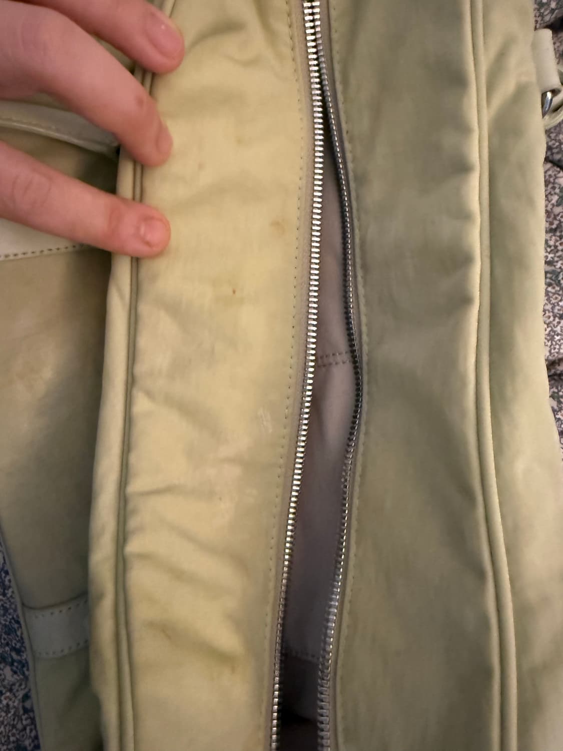 마땡킴 스포티 토트백 베이지 상품이미지4