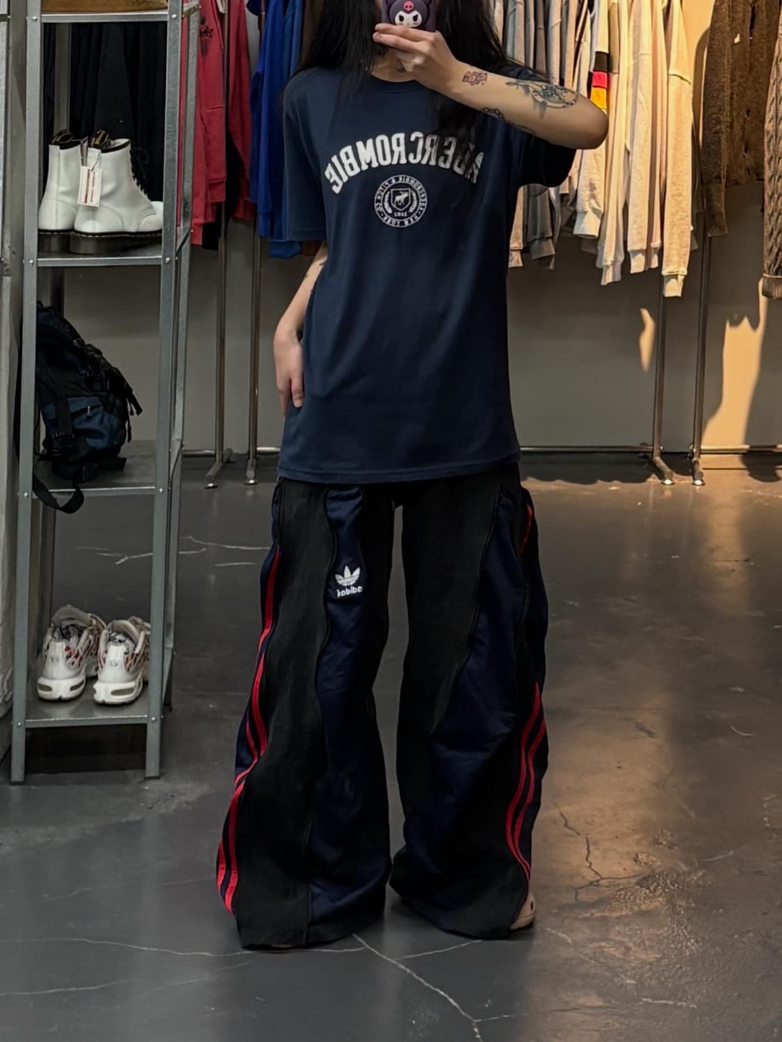 아베크롬비 스펠아웃 로고 반팔 A2816 상품이미지1