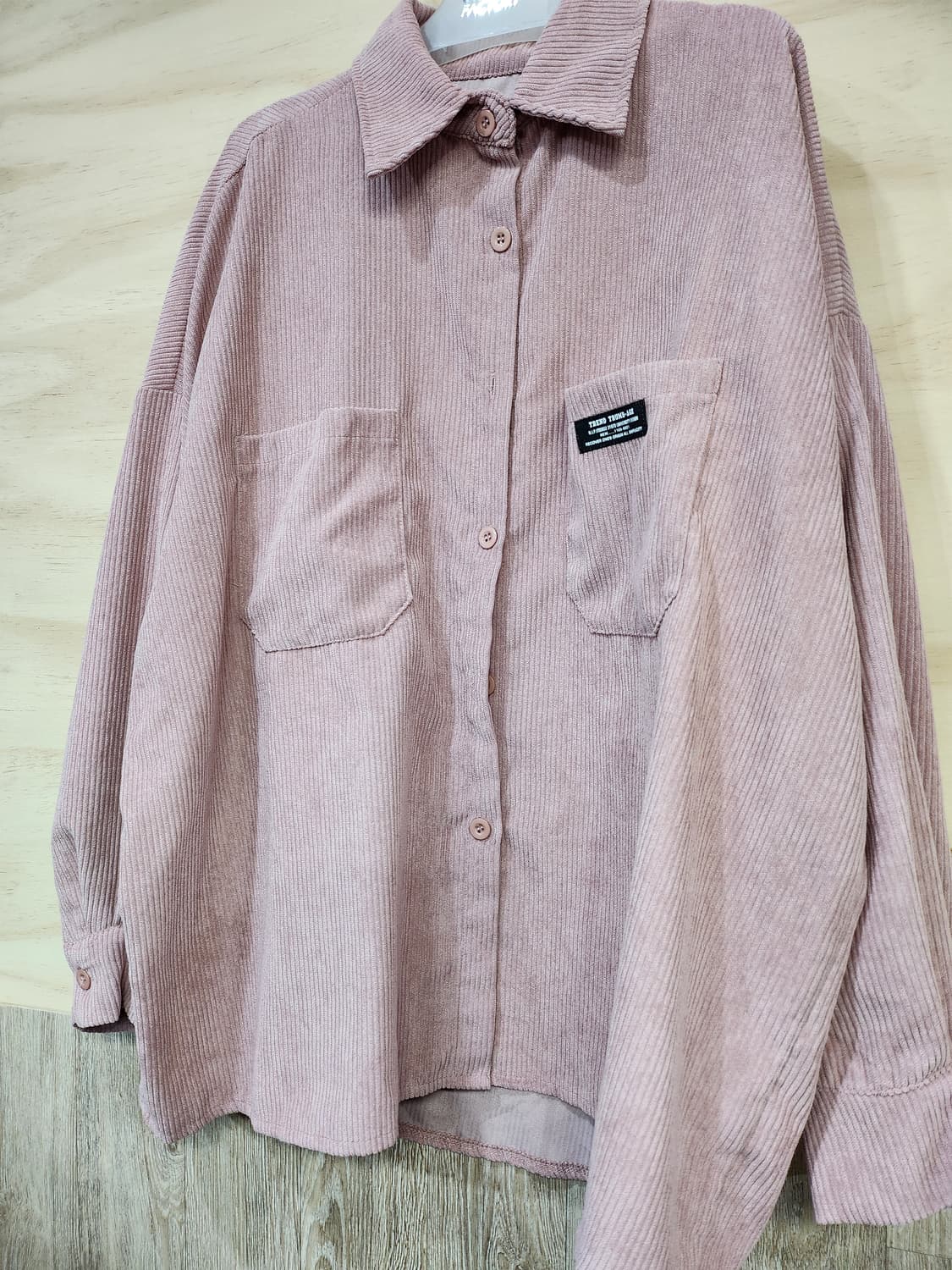 371) 여성 코듀로이 셔츠 상품이미지3